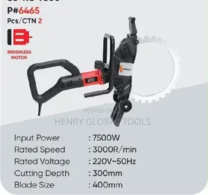 Heavy Duty Electric Ring Saw - Professional Concrete Masonry Cutter