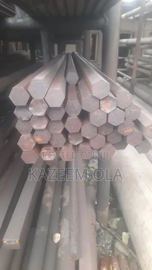 32mm Hexagonal Mild Steel Rod