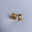 Customised Cufflinks for Men - Personalized Gift - 5