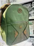Stylish Faux Leather Backpack - Brand New - 5