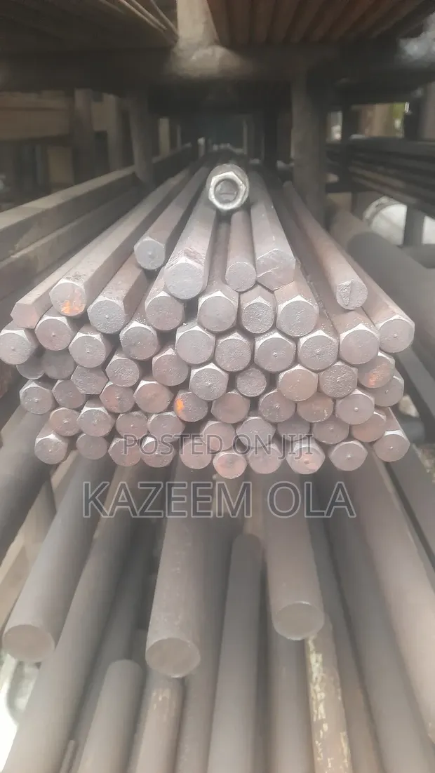 24mm Hexagonal Mild Steel Rod - 1