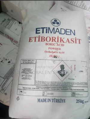 Boric Acid - 25kg Masana'antu