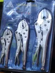 Grip Pliers Set (5, 7, 10 Inch) - 1