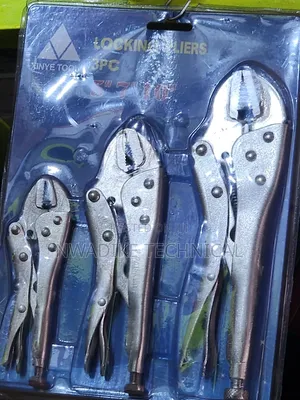 Grip Pliers Set (5, 7, 10 Inch)