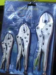 Grip Pliers Set (5, 7, 10 Inch) - 2