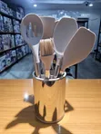 12-Piece Silicone Kitchen Utensil Set with Stainless Steel Handles - 2