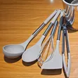 12-Piece Silicone Kitchen Utensil Set with Stainless Steel Handles - 4