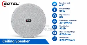 SOTEL 6.5" 30W Bluetooth Speaker na Rufi