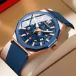 Curren Rubber Strap Wrist Watch - 2