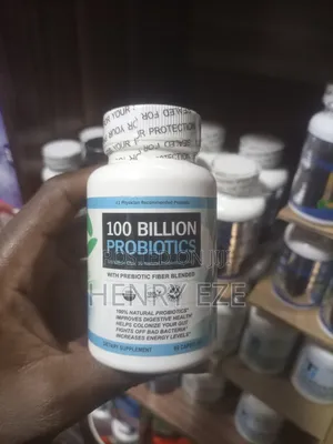 100 Biliyan Probiotics Kapsul - 60 Kapsul | Probiotic + Prebiotic Fiber