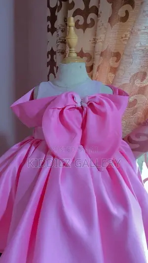 Kiddiez Fuchsia Ball Gown Dress - Sabon Kayayyakin