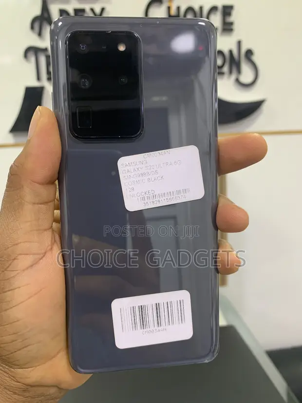 Samsung Galaxy S20 Ultra 5G 128GB Black - 1