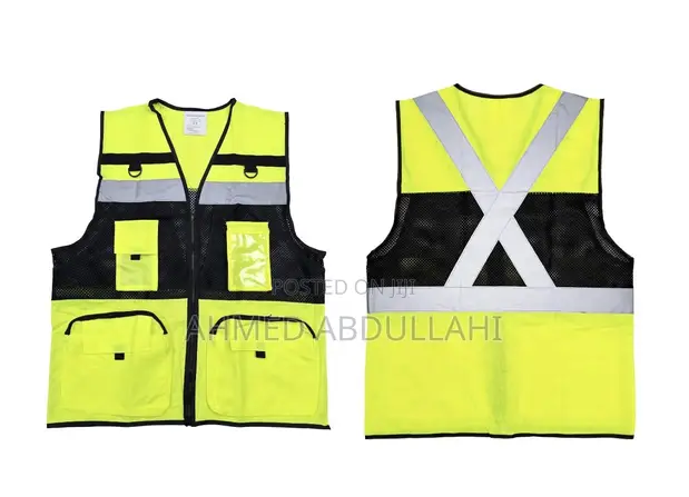 High Visibility Safety Vest / Reflective Jacket - 1