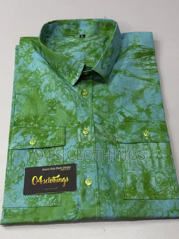 Men's Adire Shirt - 1