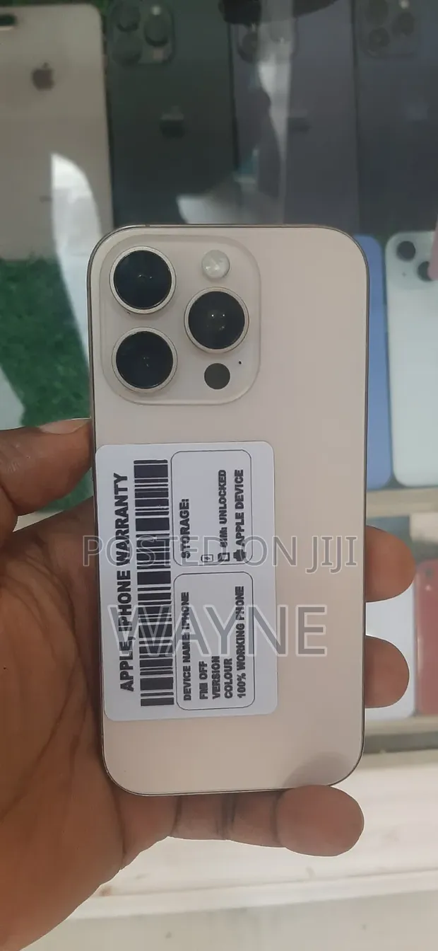 Apple iPhone 16 Pro 256GB Rose Gold (Amfani da UK) - 1