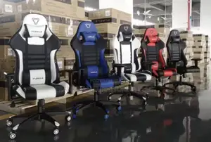 Boss Office Chair - White & Black