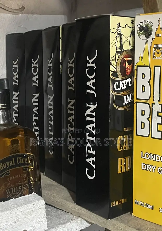 Captain Jack Blended Café Rum 700ml - 1