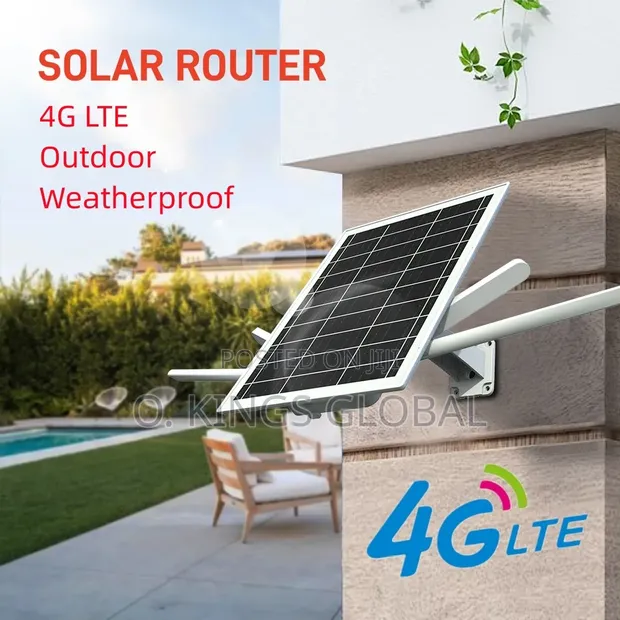 4G/5G LTE Solar WiFi Router (300Mbps) - 1