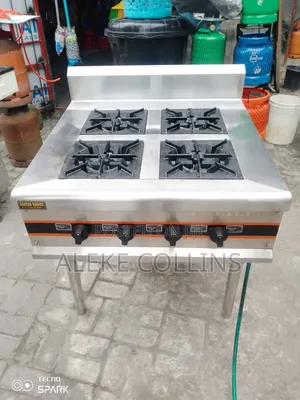 Industrial Gas Cooker - 4 Burner
