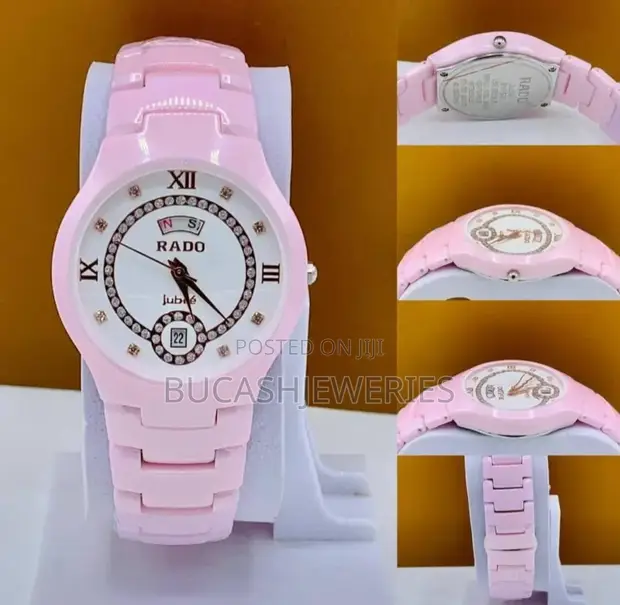 Rado Ceramic Wrist Watch - Pink - 1