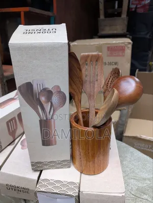 King Wooden Cooking Spoon - Brand New