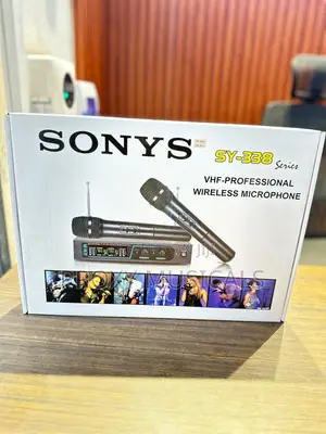 Sony SY-338 Dual Wireless Microphone System