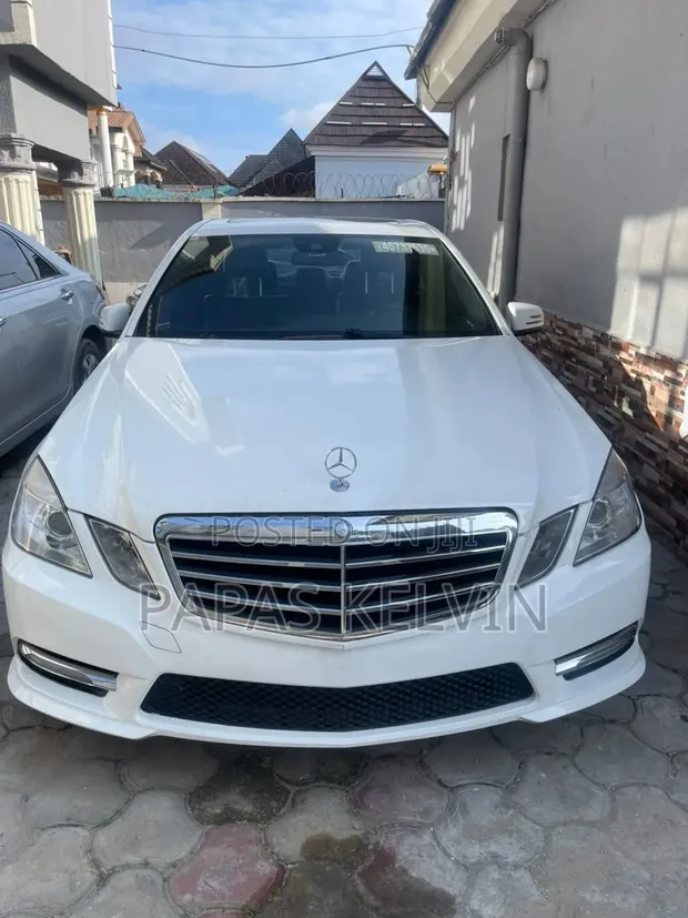 Mercedes-Benz E350 2013 White - 1
