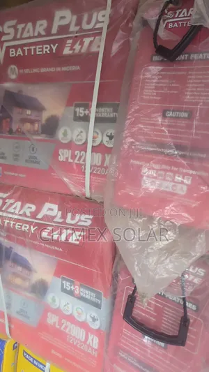 Star Plus 220Ah 12V Deep Cycle Battery