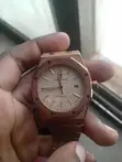 AP Frosted Rose Gold Replica Watch - 3