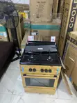 Maxi 6060 3+1 Wood Finish Standing Gas Burner - 2