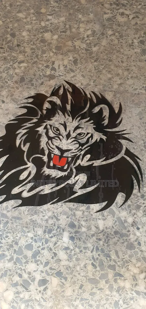 New Lion Head Car Sticker - All Colors Available - 1
