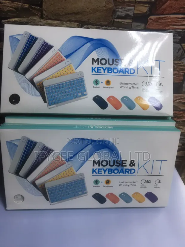 Kayan Aikin Keyboard da Mouse Mara Wayar Hannun Jari - 1