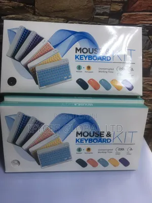 Rechargeable Wireless Keyboard and Mouse Combo