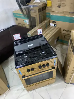 Maxi 6060 3+1 Gas Cooker - Wood Finish