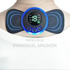 Mini EMS TENS Body Massager - Yanayin 8, Ƙarfin 19