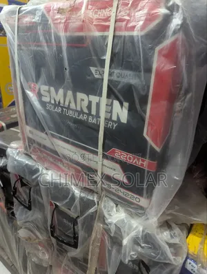 Brand New 220Ah 12V Smarten Tubular Battery