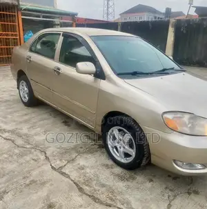 Toyota Corolla 2007 Zinariya