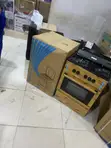 Maxi 6060 3+1 Wood Gas Cooker - Standing - 1
