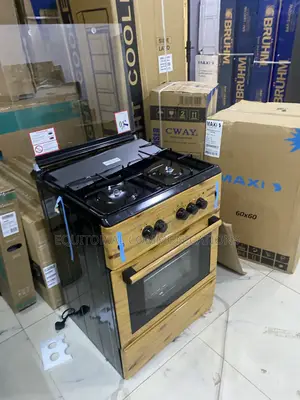 Maxi 6060 3+1 Wood Gas Cooker - Standing
