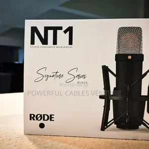 RØDE NT1 Signature Series Microphone Mai Saurarwa na Studio (Baki)