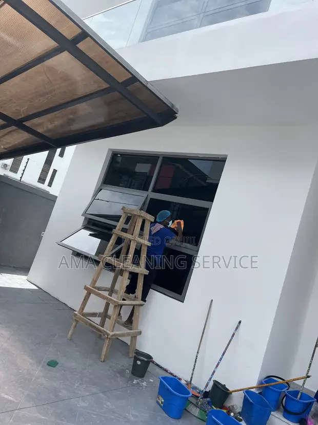 Professional Adhesive Gum Removal from Glass - 1