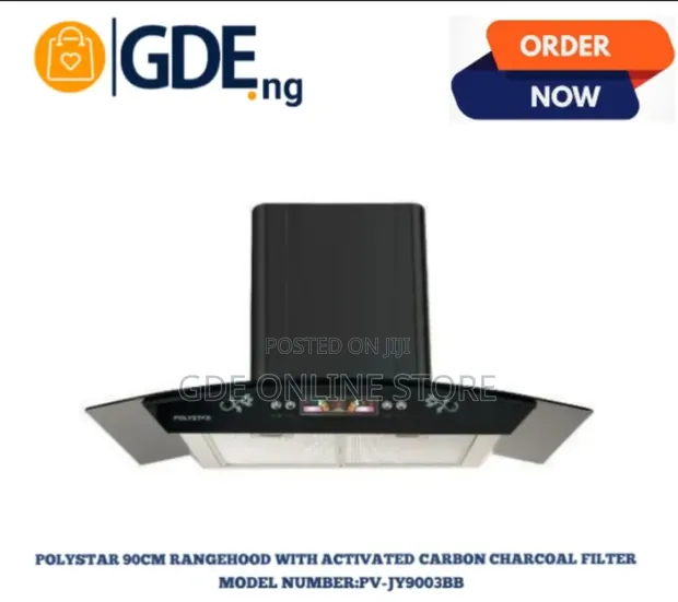Polystar 90cm Rangehood with Activated Carbon Filter - 1