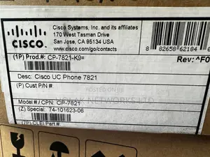 Cisco CP-7821-K9 Unified IP Phone
