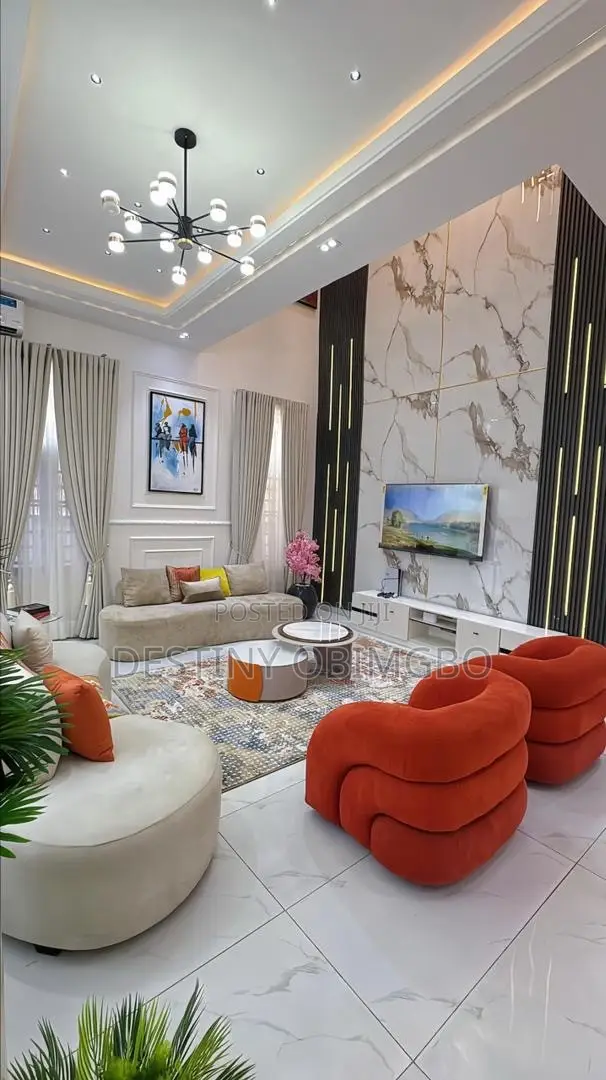 Luxury 5 Bedroom Self Compound Duplex with Pool & Cinema in Ikate - 1
