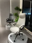 Premium Executive Reclining Office Chair - White - 2