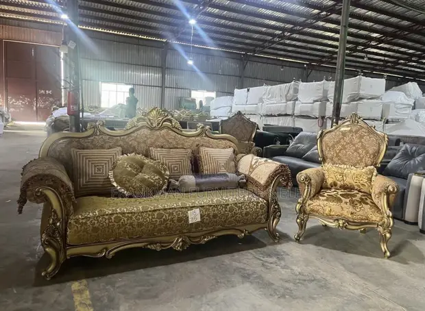7-Seater Royal Sofa Chairs - Brand New - 1