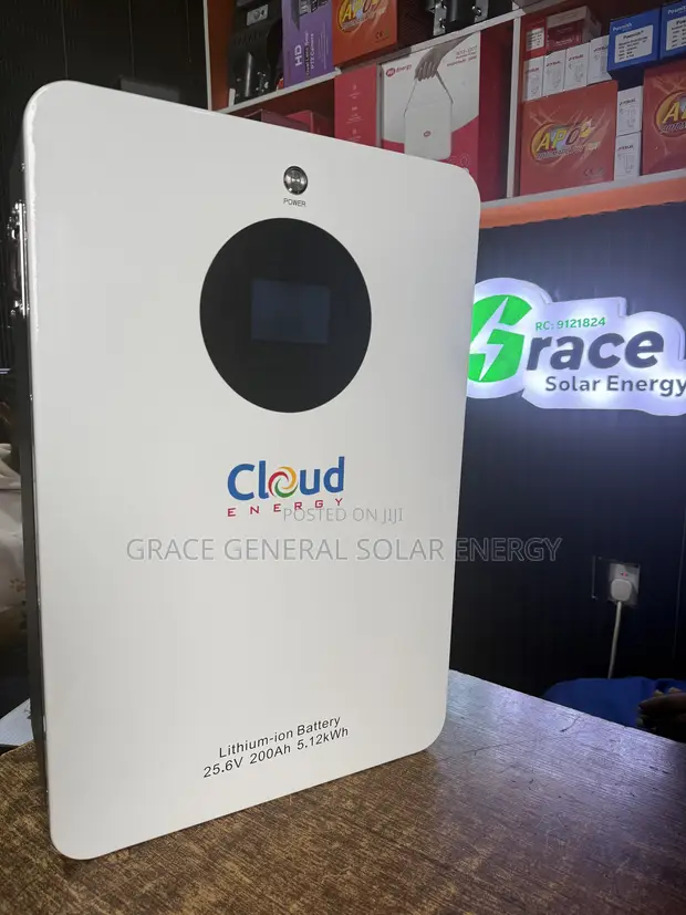 Cloud Energy 5.12kWh 24V Lithium Battery - 1