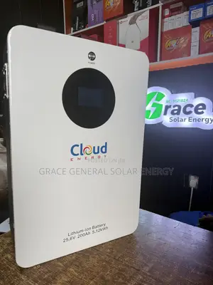 Cloud Energy 5.12kWh 24V Lithium Battery