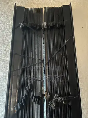 Double Wooden Blind - Black