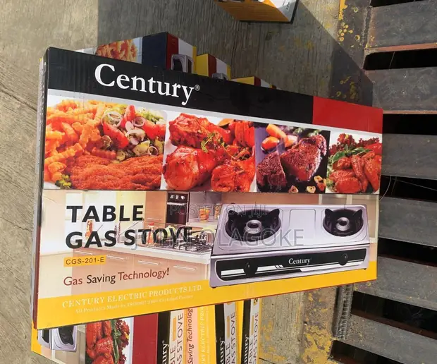 Century Double Table Top Gas Cooker - 1